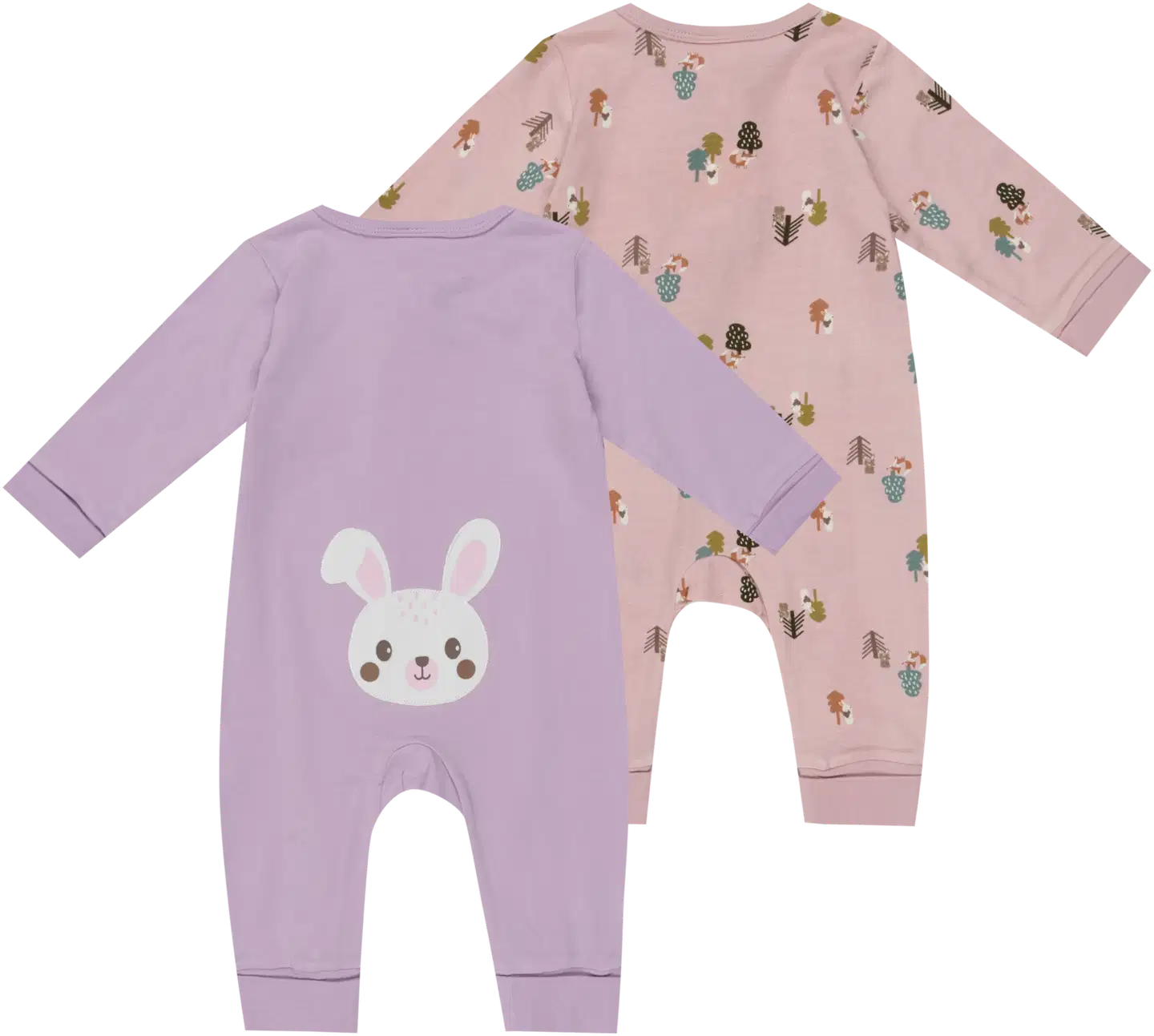 Ciraf vauvojen pyjama Metsänväki 250B262914 2-pack - winsome orchid wilderness - 2