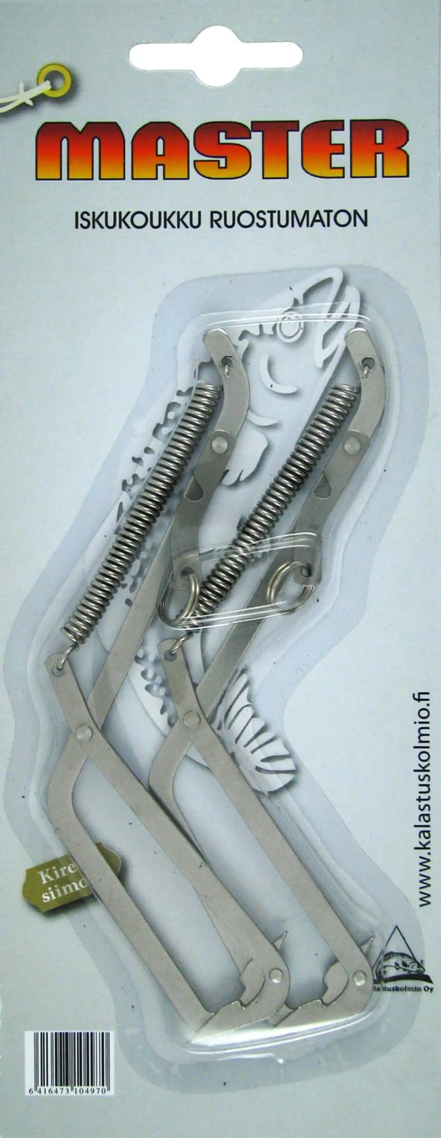 Master iskukoukku ruostumaton 2kpl/pkt