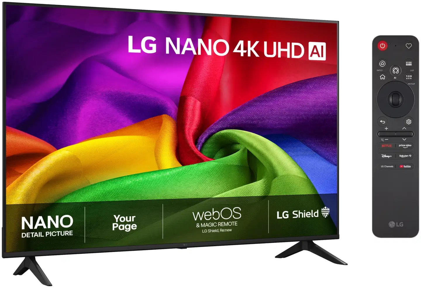 LG Smart TV 75NU80 75" Nano UHD 60Hz ja Magic Remote - 2