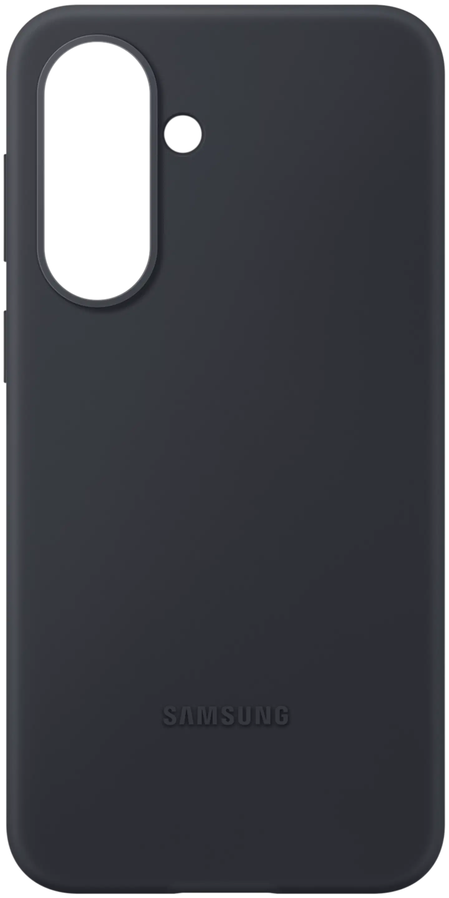 Samsung A37 silikonikuori musta - 1