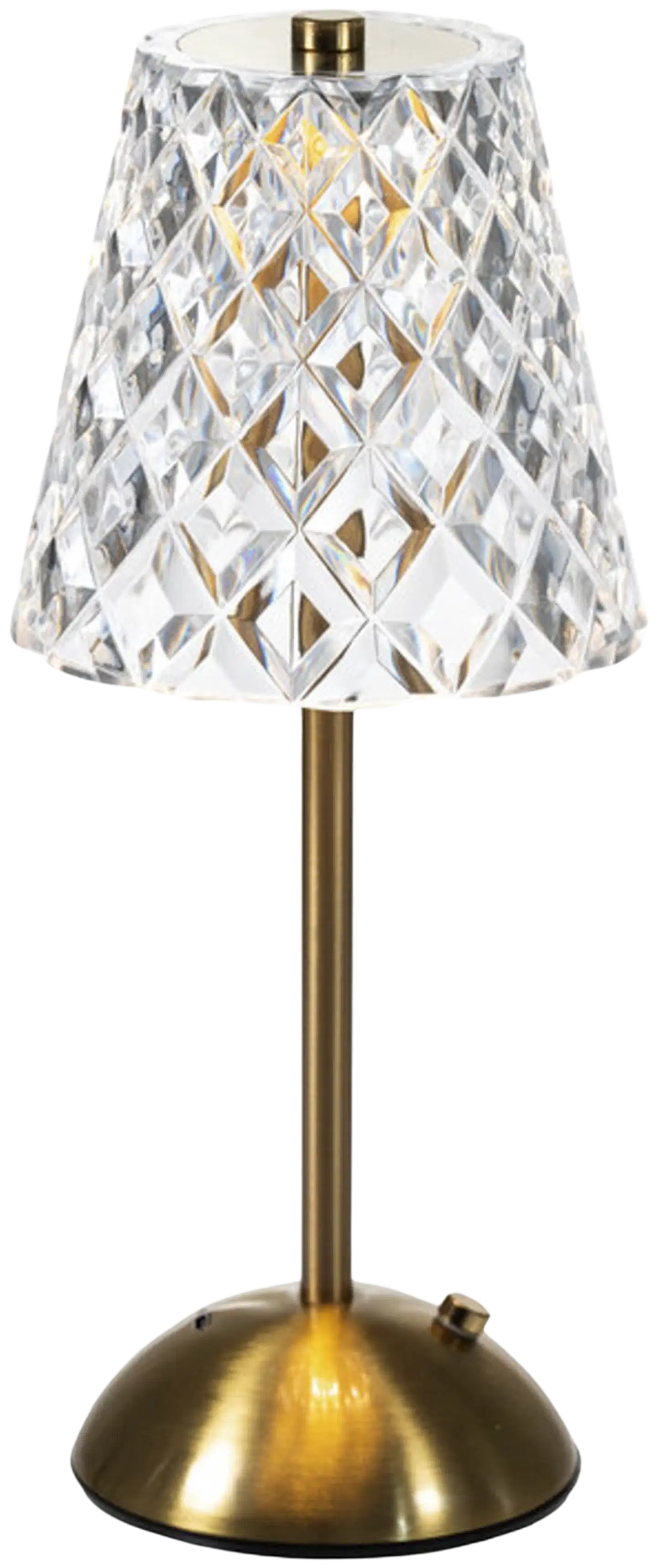 AmandaB LED-valaisin 30cm ruskea/kulta