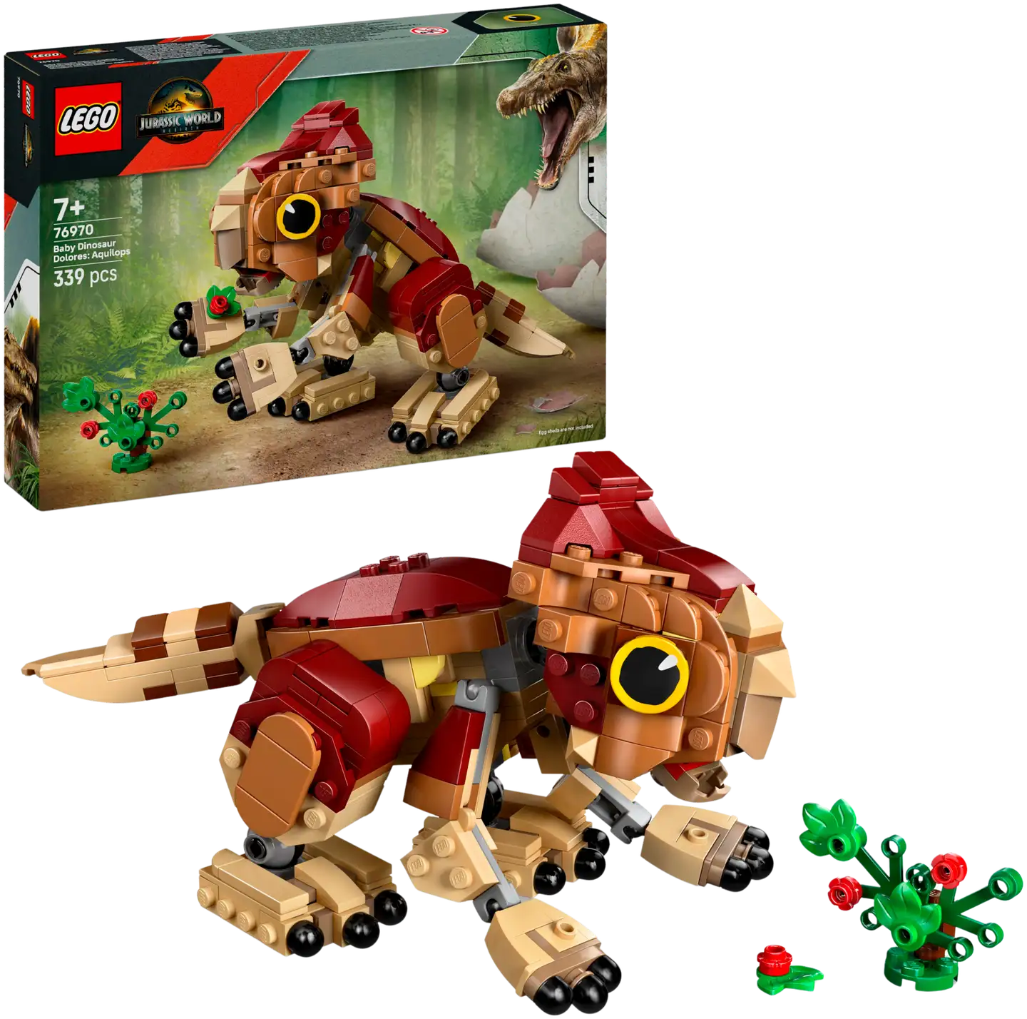 LEGO® Jurassic World Dinovauva Dolores: Aquilops 76970 - 1