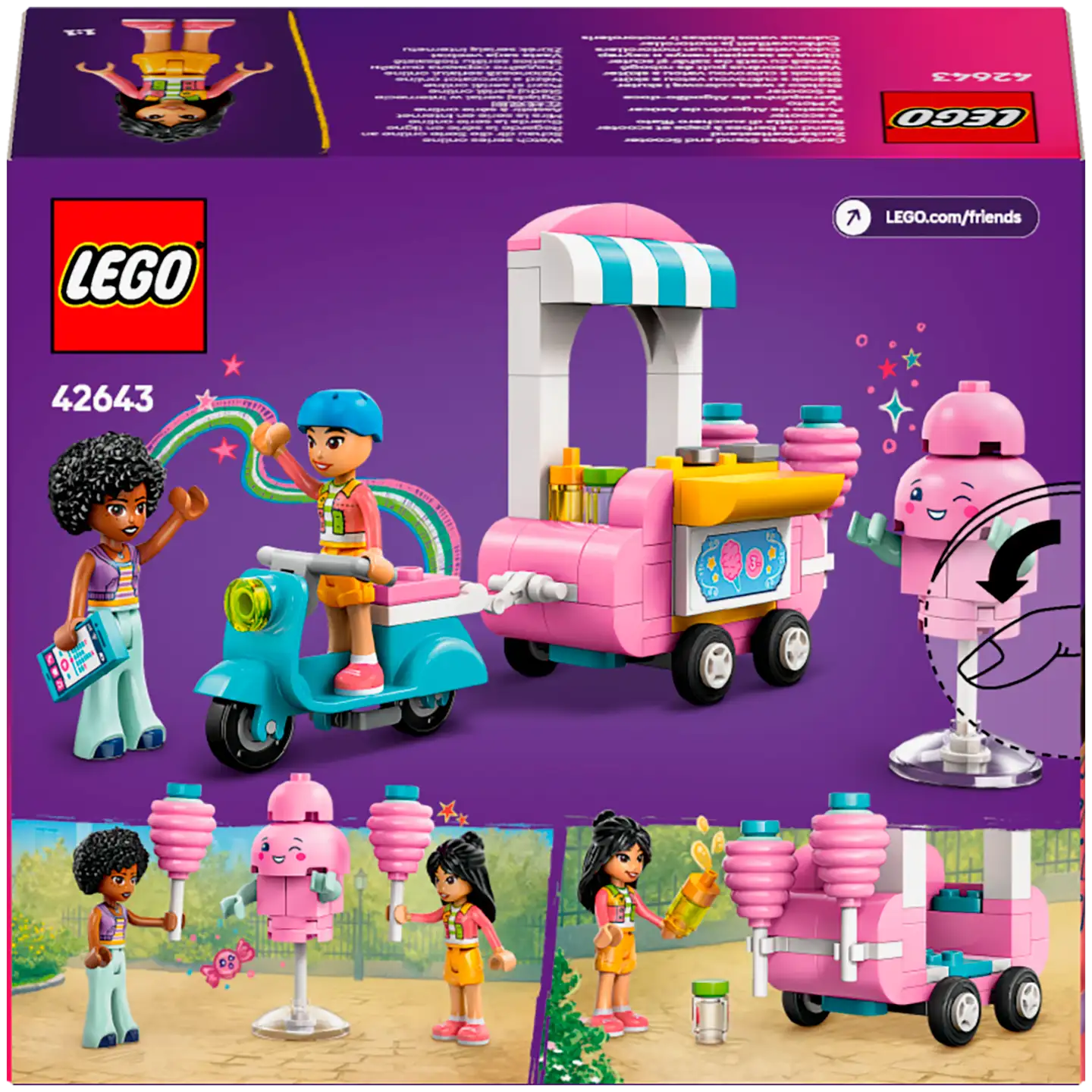 LEGO® Friends 42643 Hattarakoju ja skootteri - 3