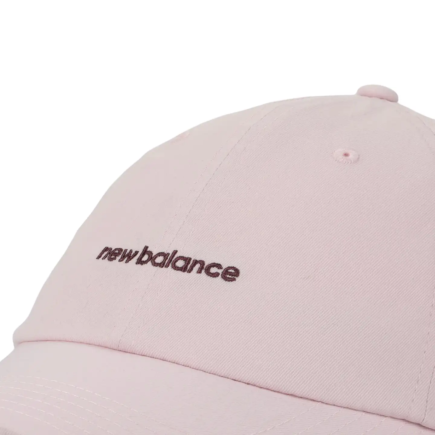 New Balance naisten lippis 6 Panel Linear Logo Hat - rose sugar - 3