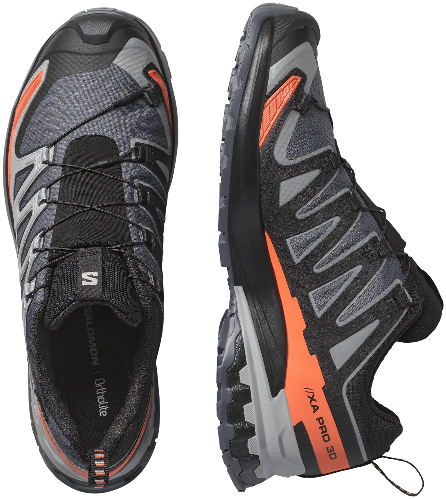 Salomon miesten ulkoilukenkä XA Pro 3D V9 Gore-Tex - Turbulence/Black/B - 3