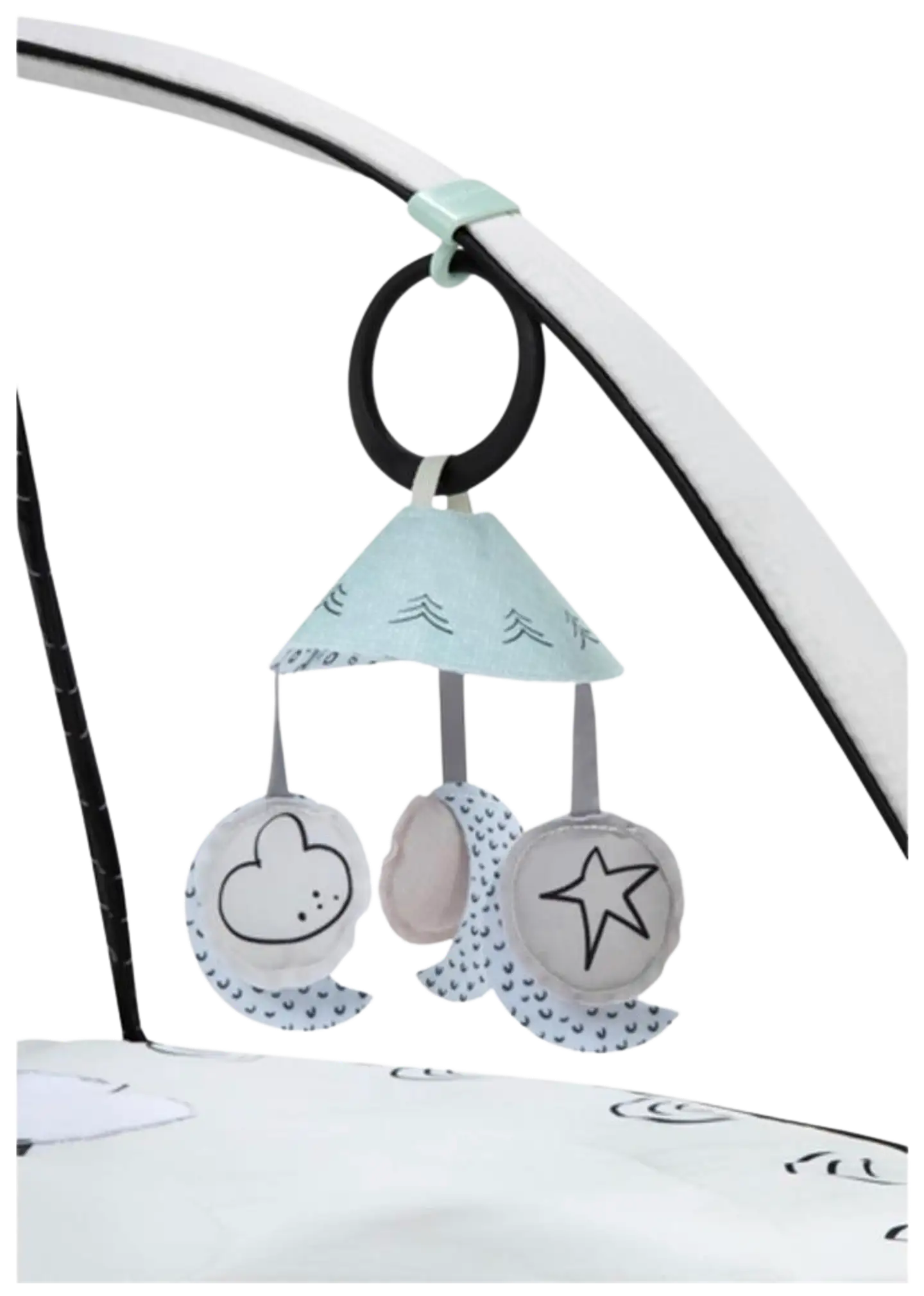 Tiny Gymini leikkimatto Tiny Love Decor musta/valko - 4