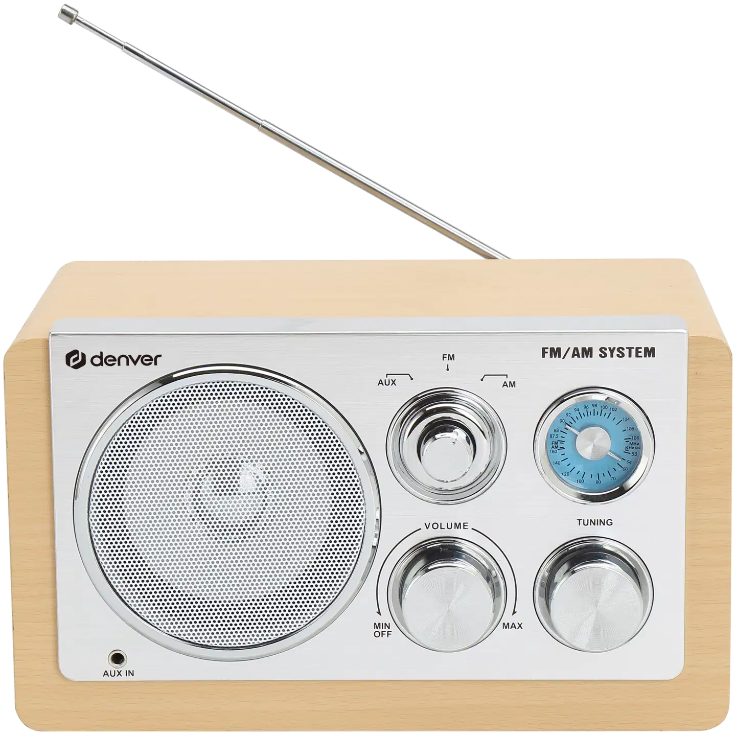 Denver radio TR-63LW vaalea puu - 4