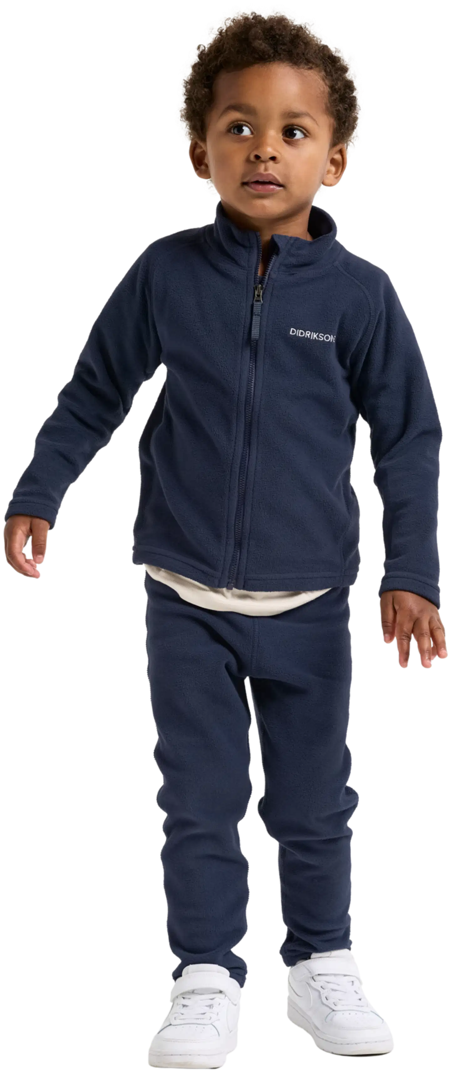 Didriksons  lasten fleecetakki Monte - Navy - 4