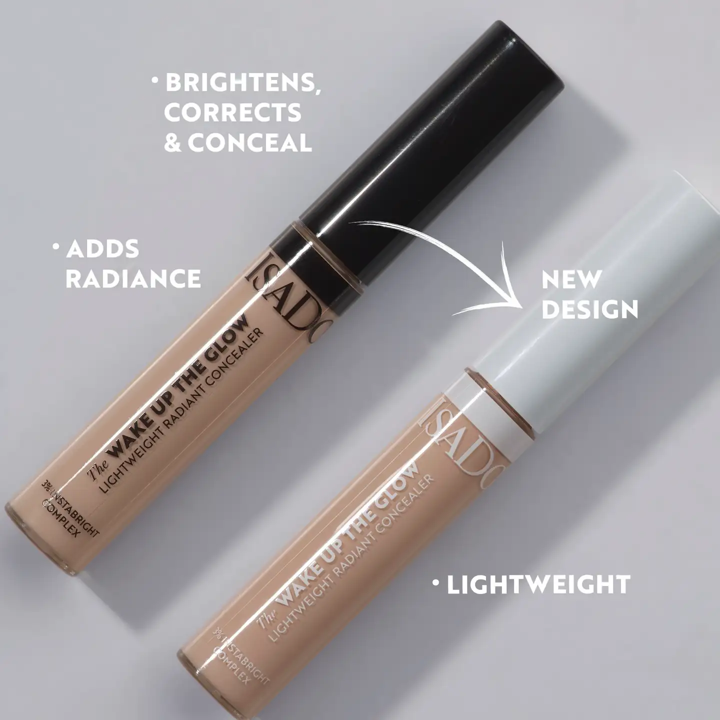 Isadora The Wake Up The Glow Lightweight Radiant Concealer peitevoide 12 ml - 5Neutral - 5
