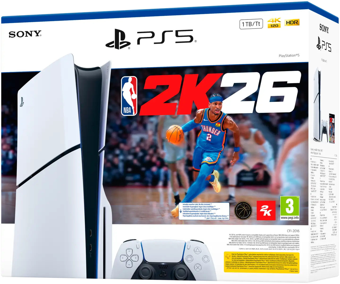 PlayStation®5 Standard Edition–NBA2K26-paketti - 1