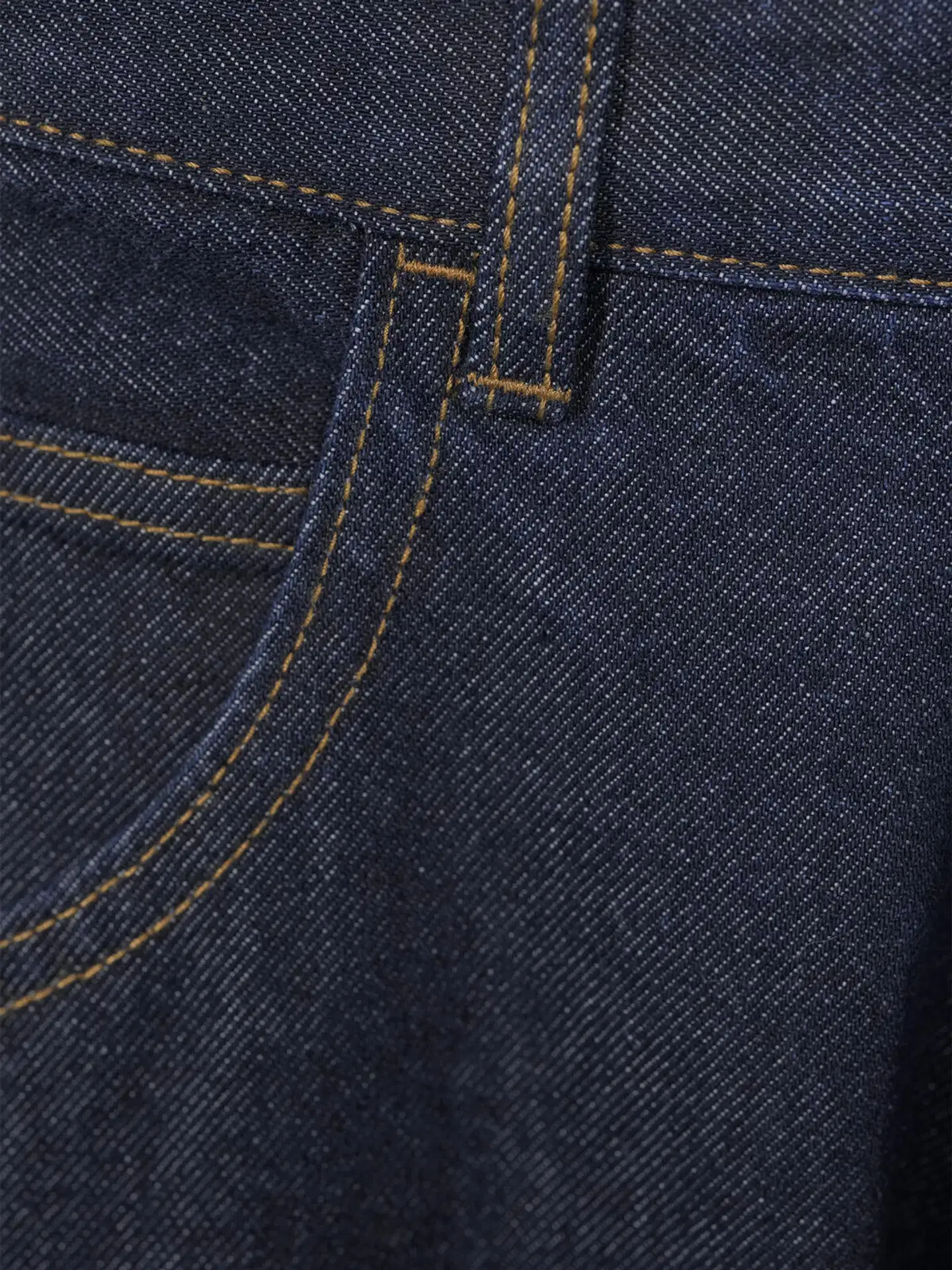 WKLY. miesten carpenter-farkut loose fit 202W312676 - Dk. blue denim - 16