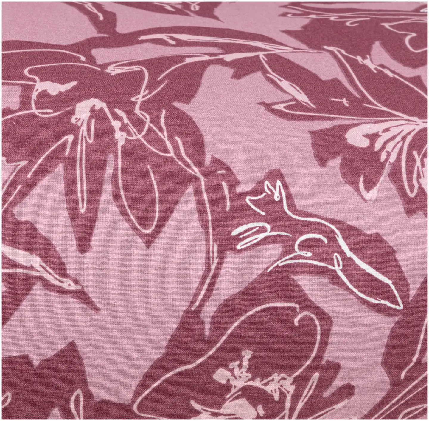 Xtra pussilakanasetti Vine 8964 150 x 210 + 55 x 65 cm burgundy - 2