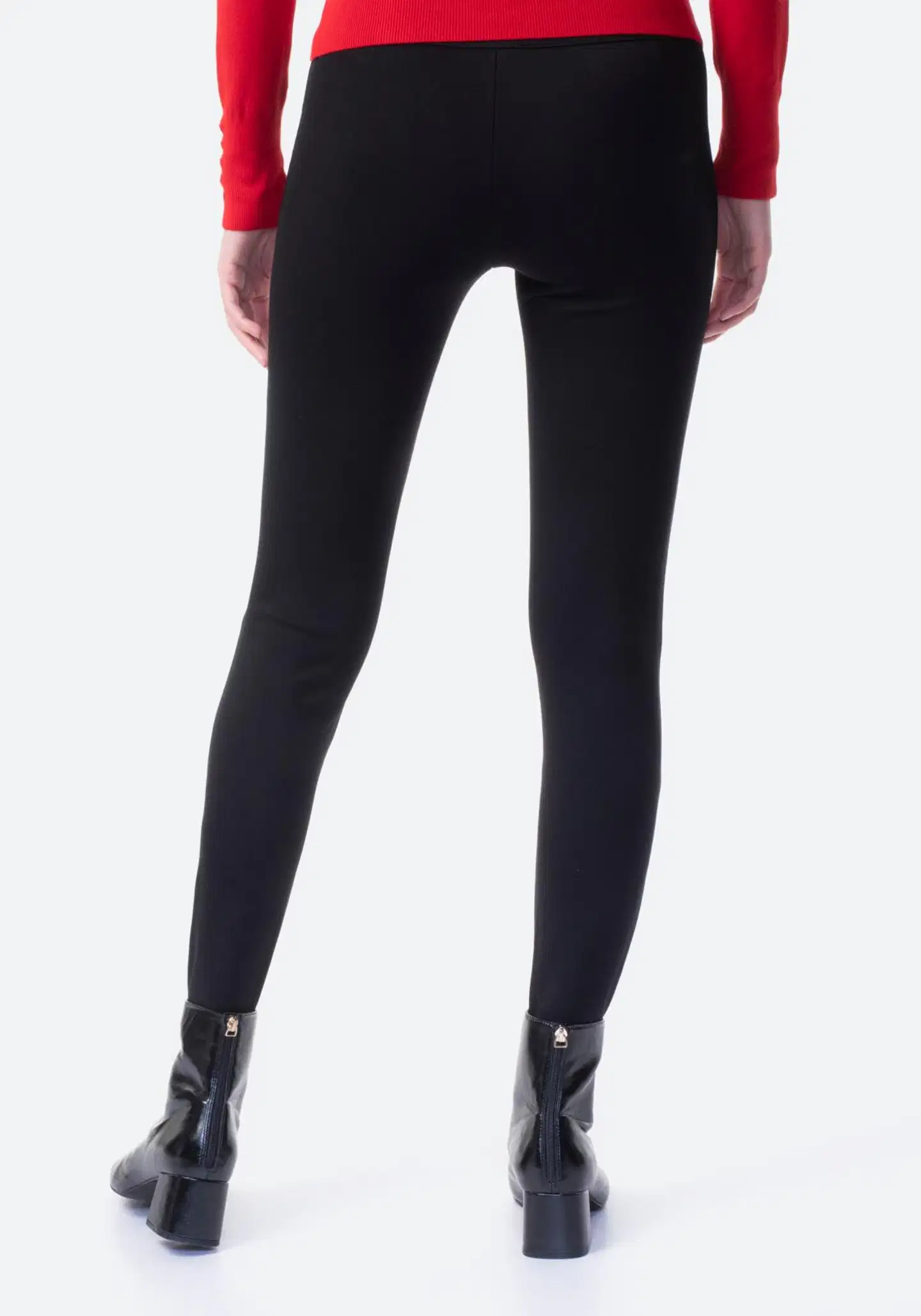 TEX naisten puntoleggingsit I970347 - BLACK 1 - 3