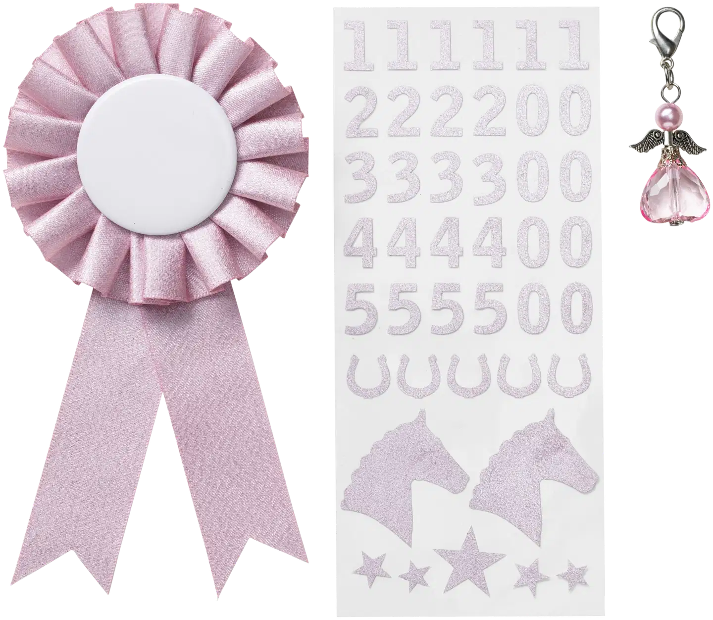 Panduro keppihevosen palkintoruusukesetti pinkki - 1