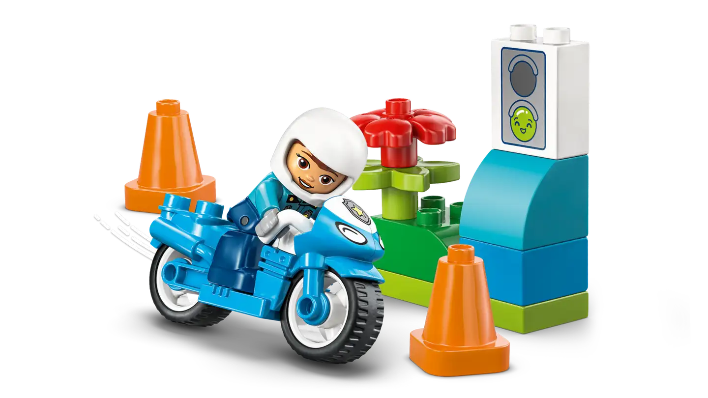 LEGO® DUPLO Town 10471 Sininen poliisimoottoripyörä - 12