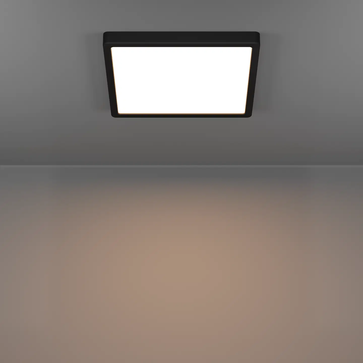 EGLO kattovalaisin Fueva 6 LED 13W CCT 29x29 cm musta - 5