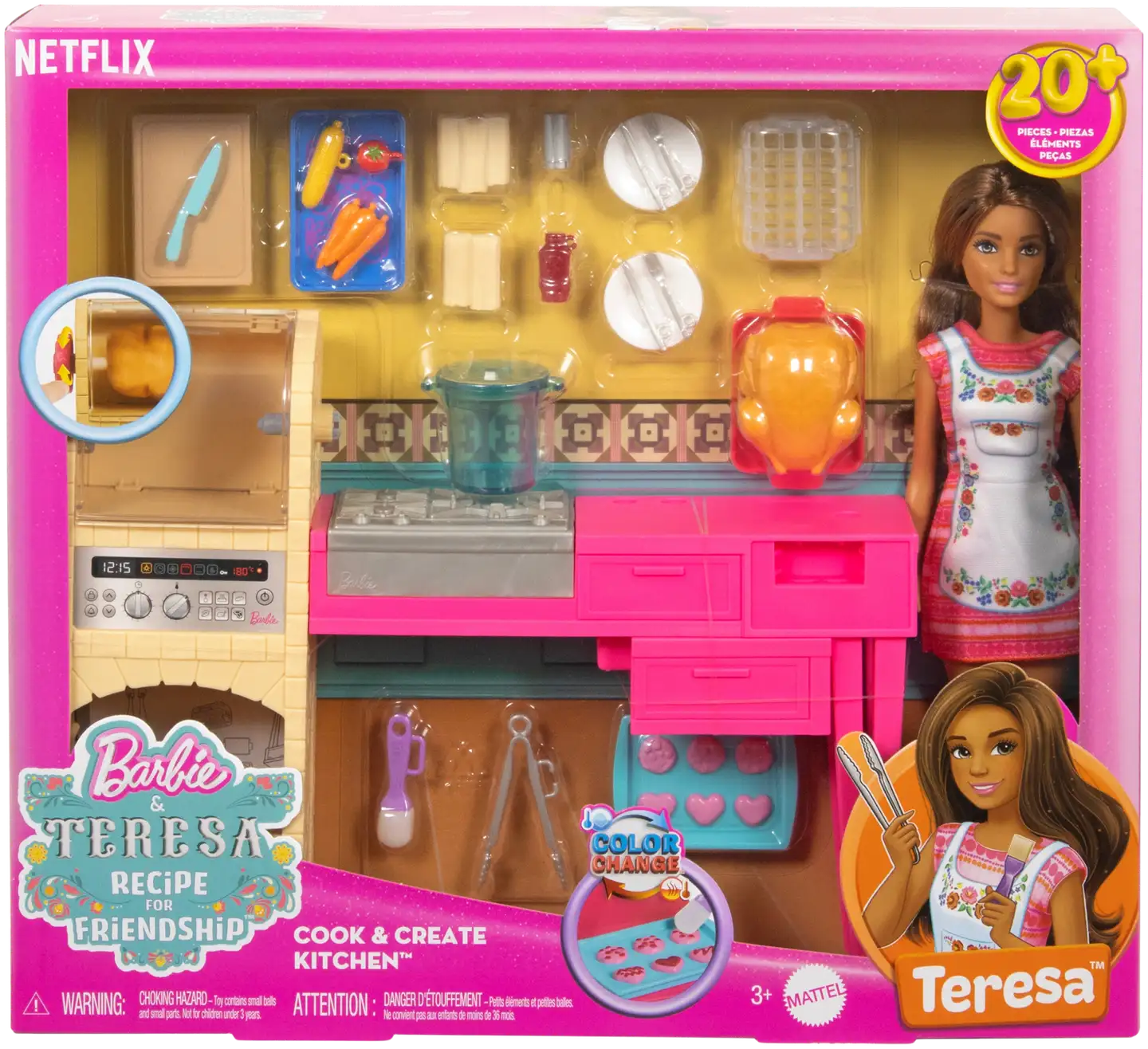 Barbie Teresan Keittiö -leikkisetti - 2