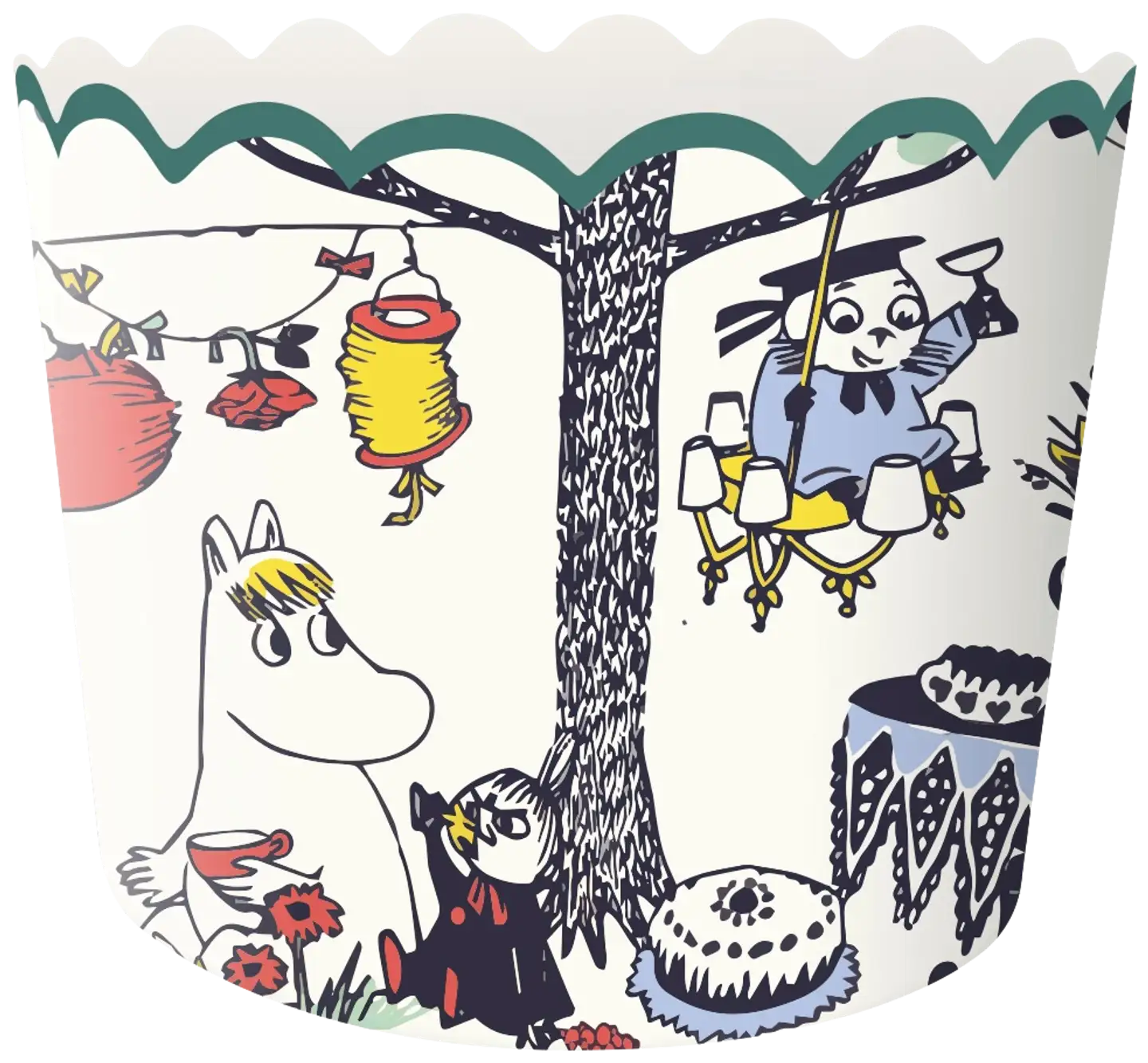 Moomin kuppikakkuvuoat 24x10kpl FSC puutarhakutsut