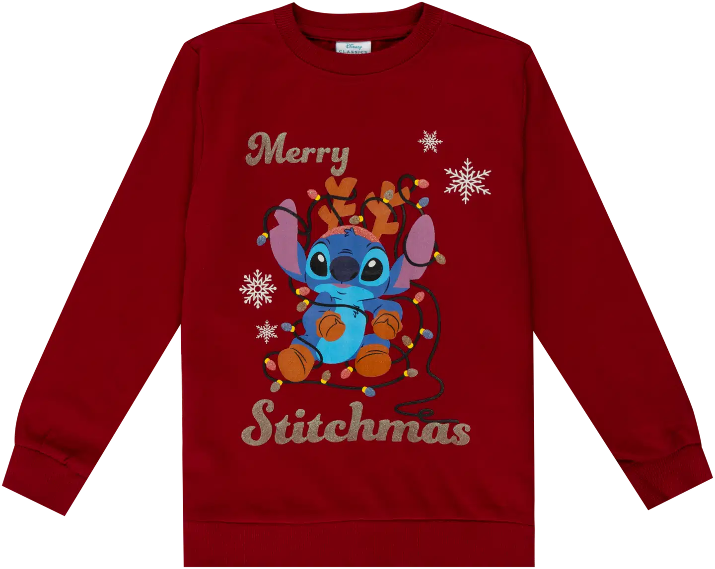 Lilo & Stitch lasten collegepaita joulu LSQ20036 - Pink - 1