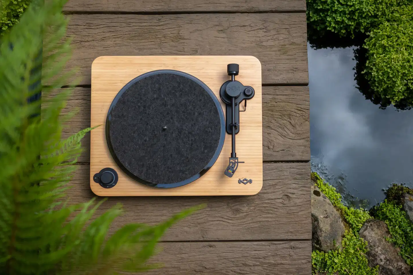 House of Marley levysoitin Bluetooth yhteydellä Stir It Up Lux Wireless, musta/puu - 6