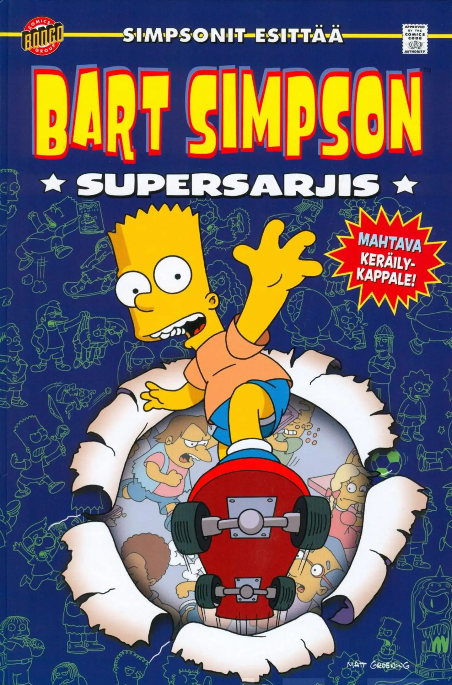 Groening, Bart Simpson - Supersarjis