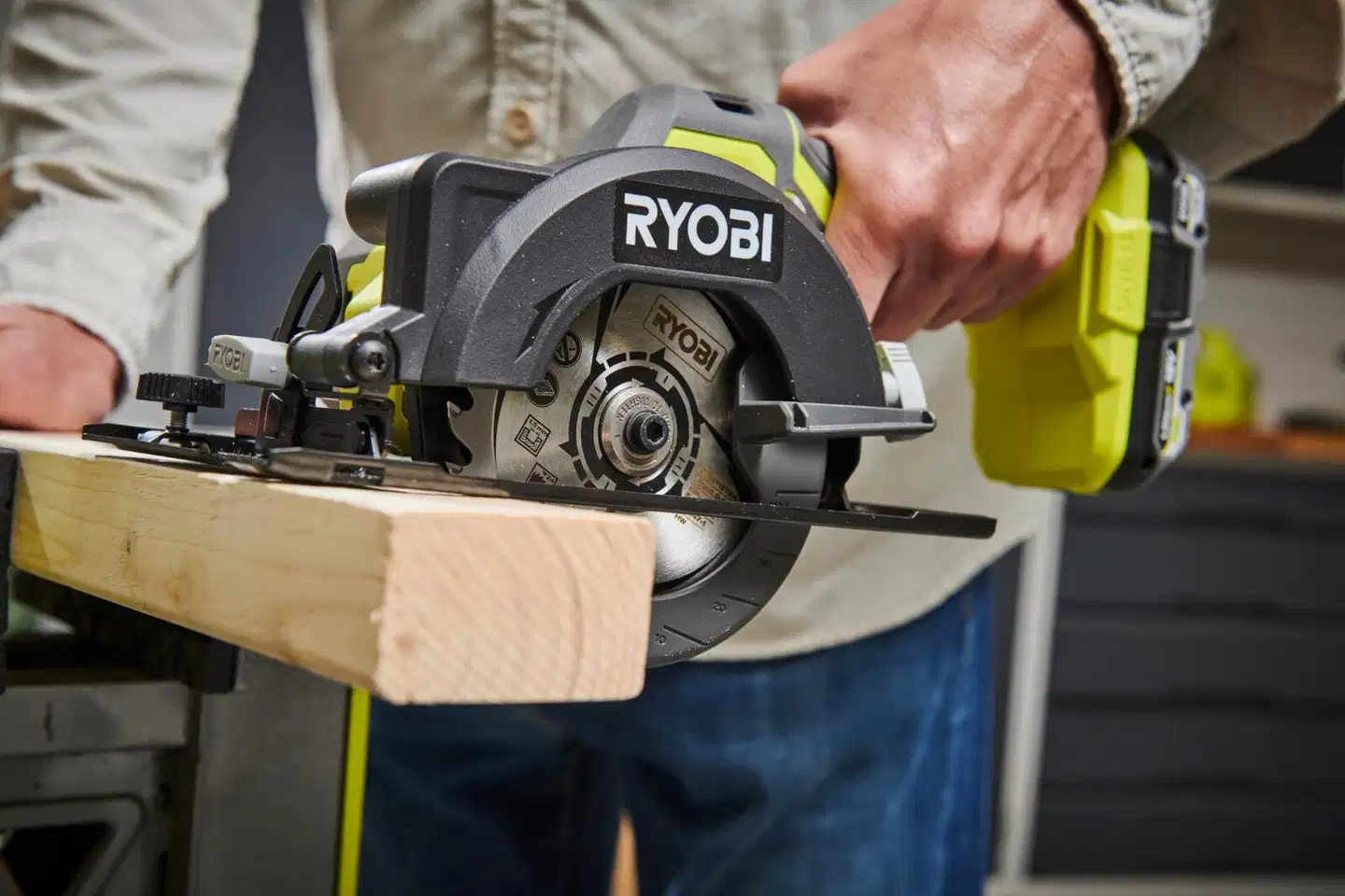 Ryobi pyörösaha R18CS115-0 - 2
