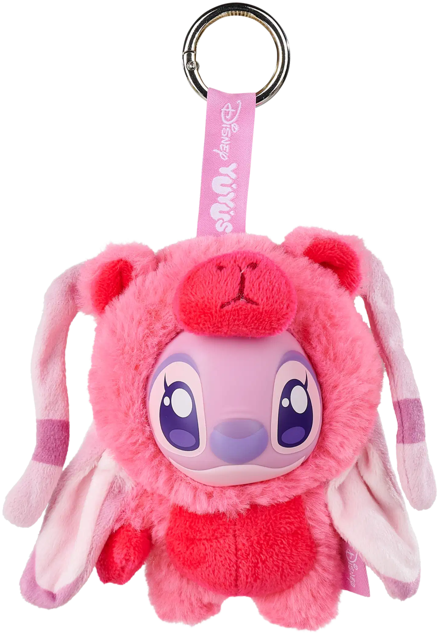 Simba Walt Disney YuYus Stitch tai Angel, maskottipehmo, 12 cm, laukkuun, reppuun tai avaimenperään - 8