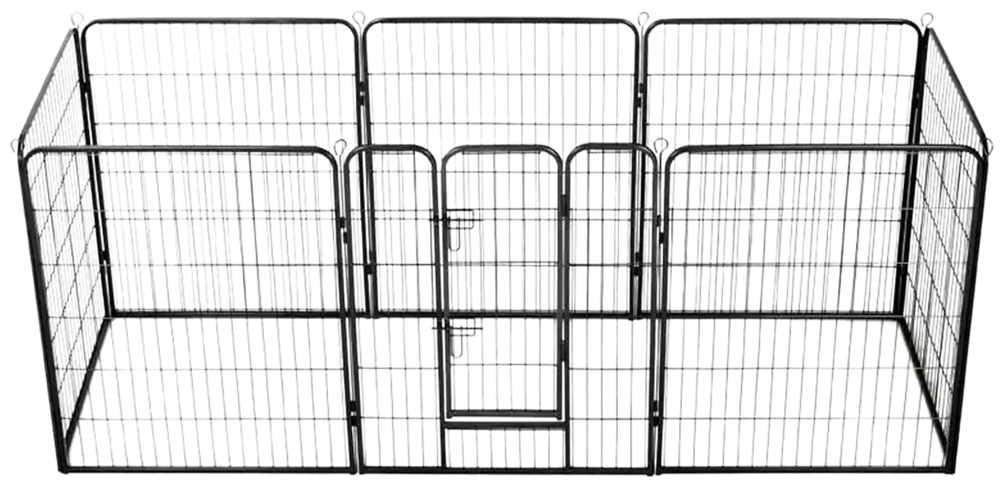 Trekker pentuaitaus Strong 8-paneelia L 100x77 cm musta - 3