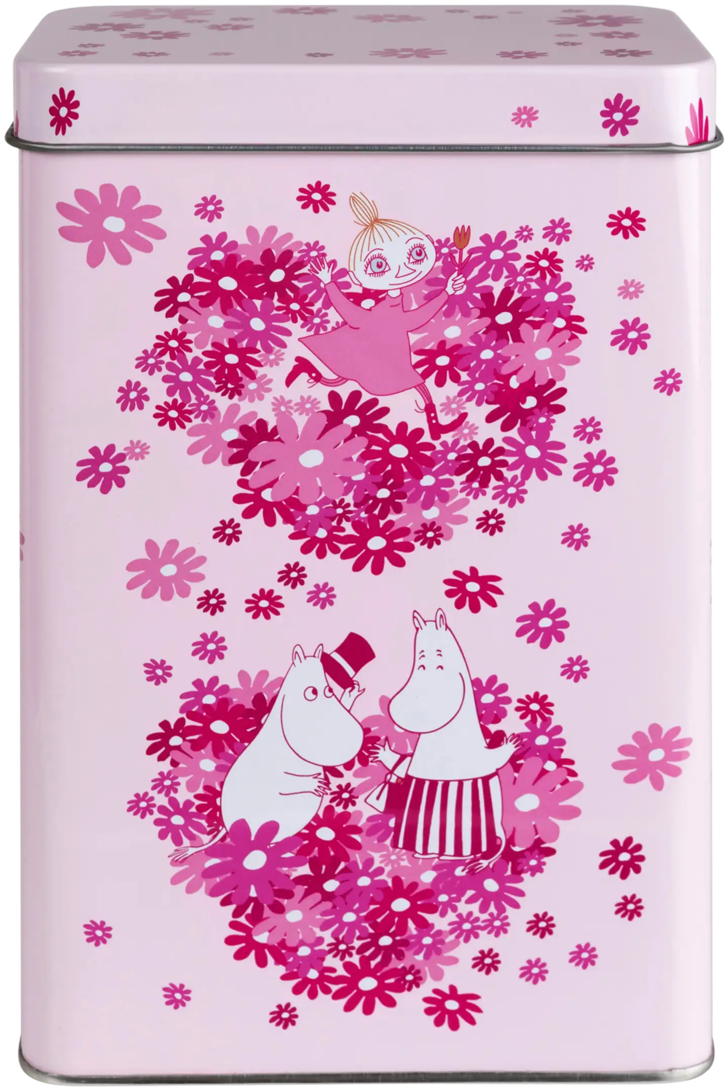 Martinex Muumi Kukkasydän kahvipurkki - 1