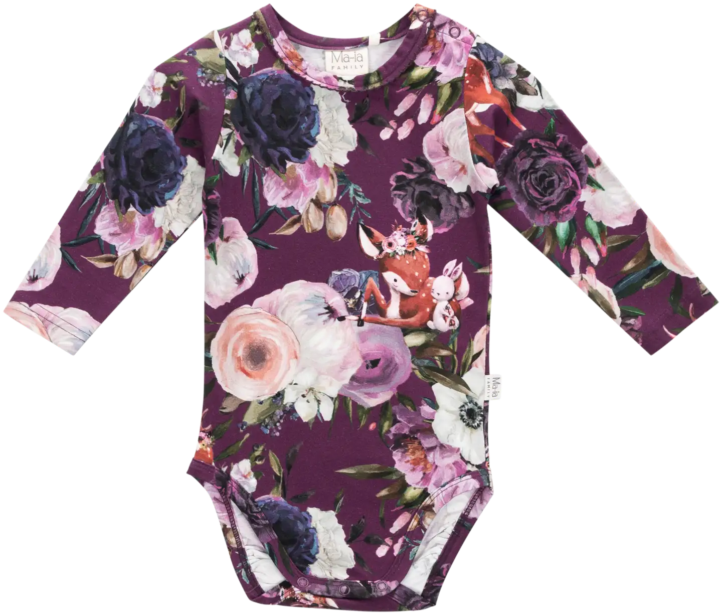 Ma-ia family vauvojen body Bambi 204169 - Violetti - 1
