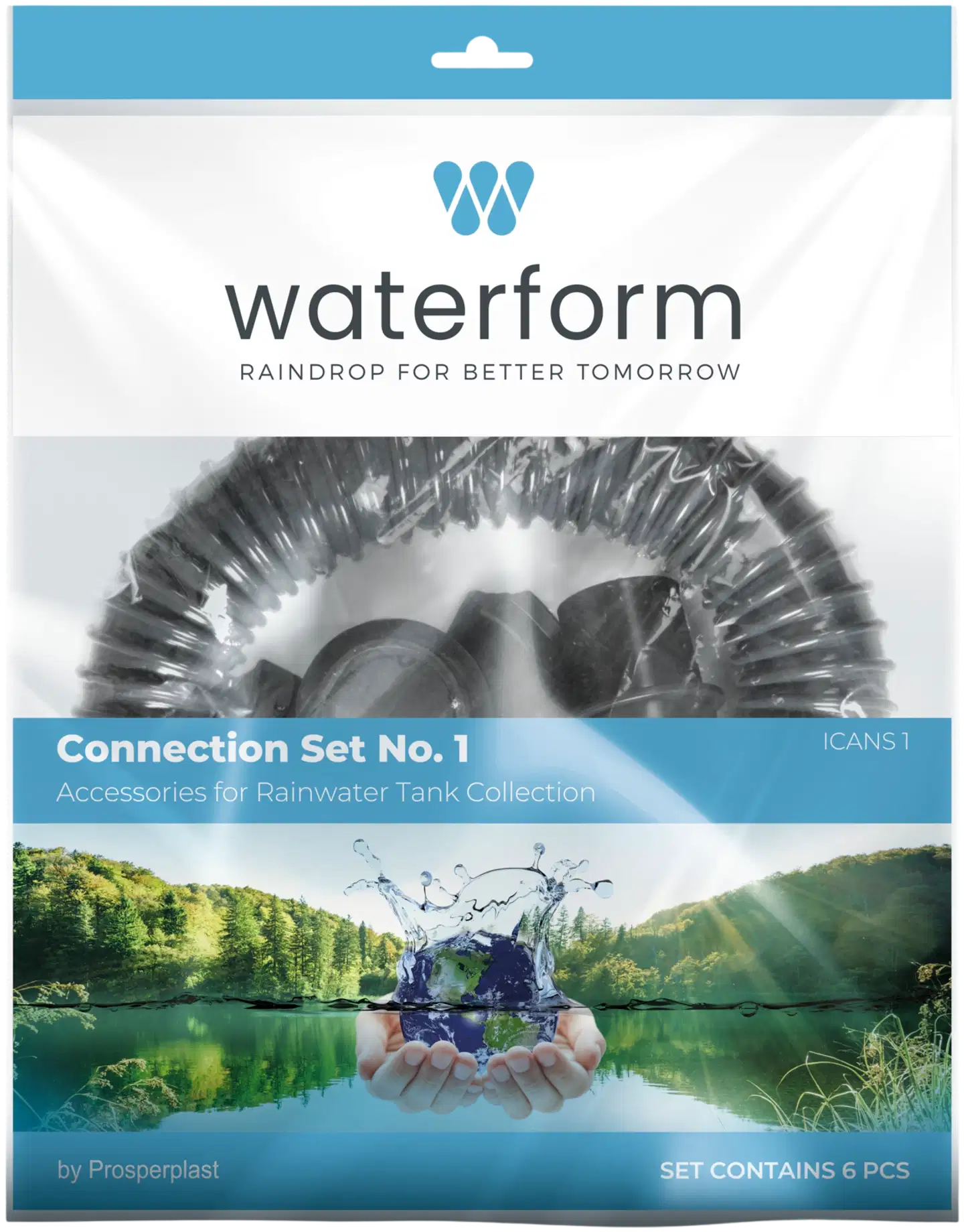 Waterform liitinsetti ICANS1 - 2