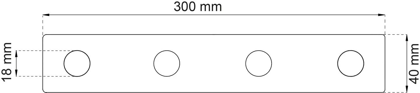 Habo Naulakko 1368-4 musta - 2