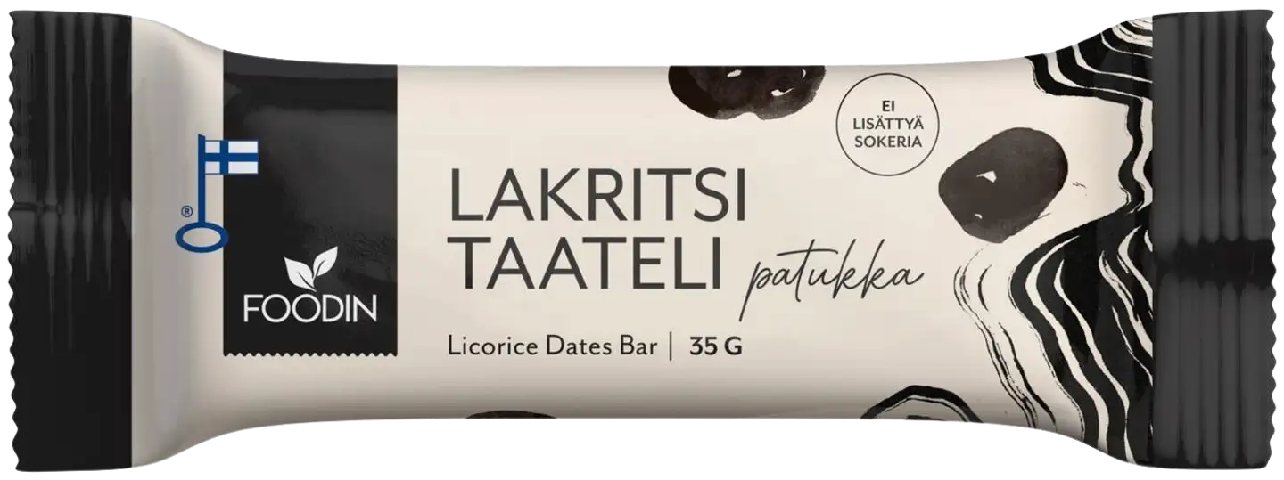 Foodin Lakritsitaatelipatukka 35g