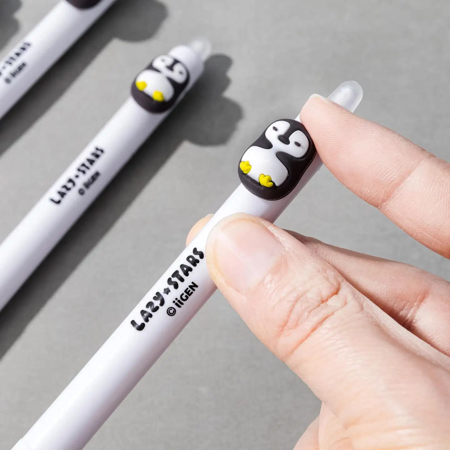 Pyyhittävä geelikynä pingviini - 2