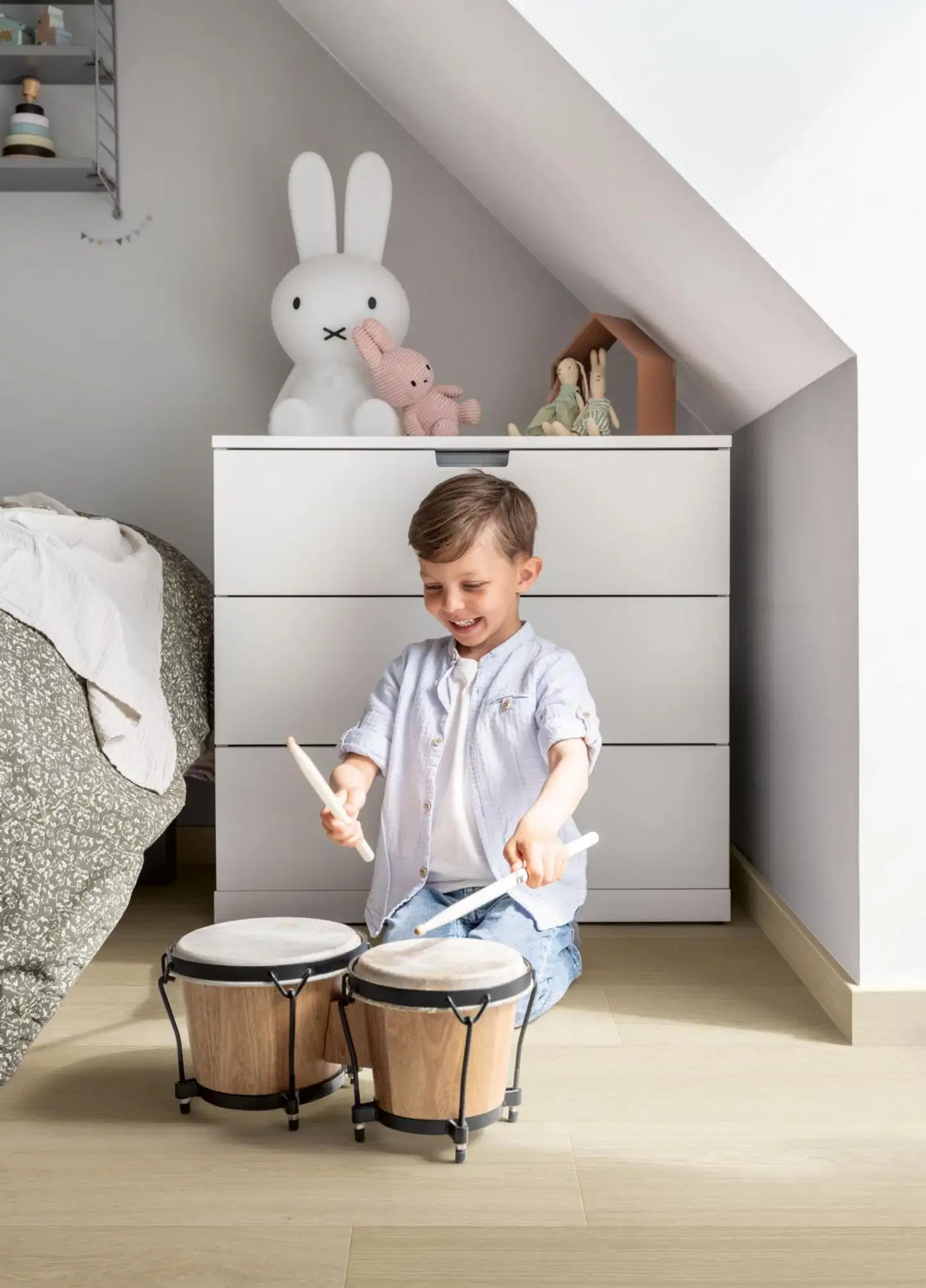 Pergo vinyylilankku Glomma Pad Pro Greige Meadow Oak - 4