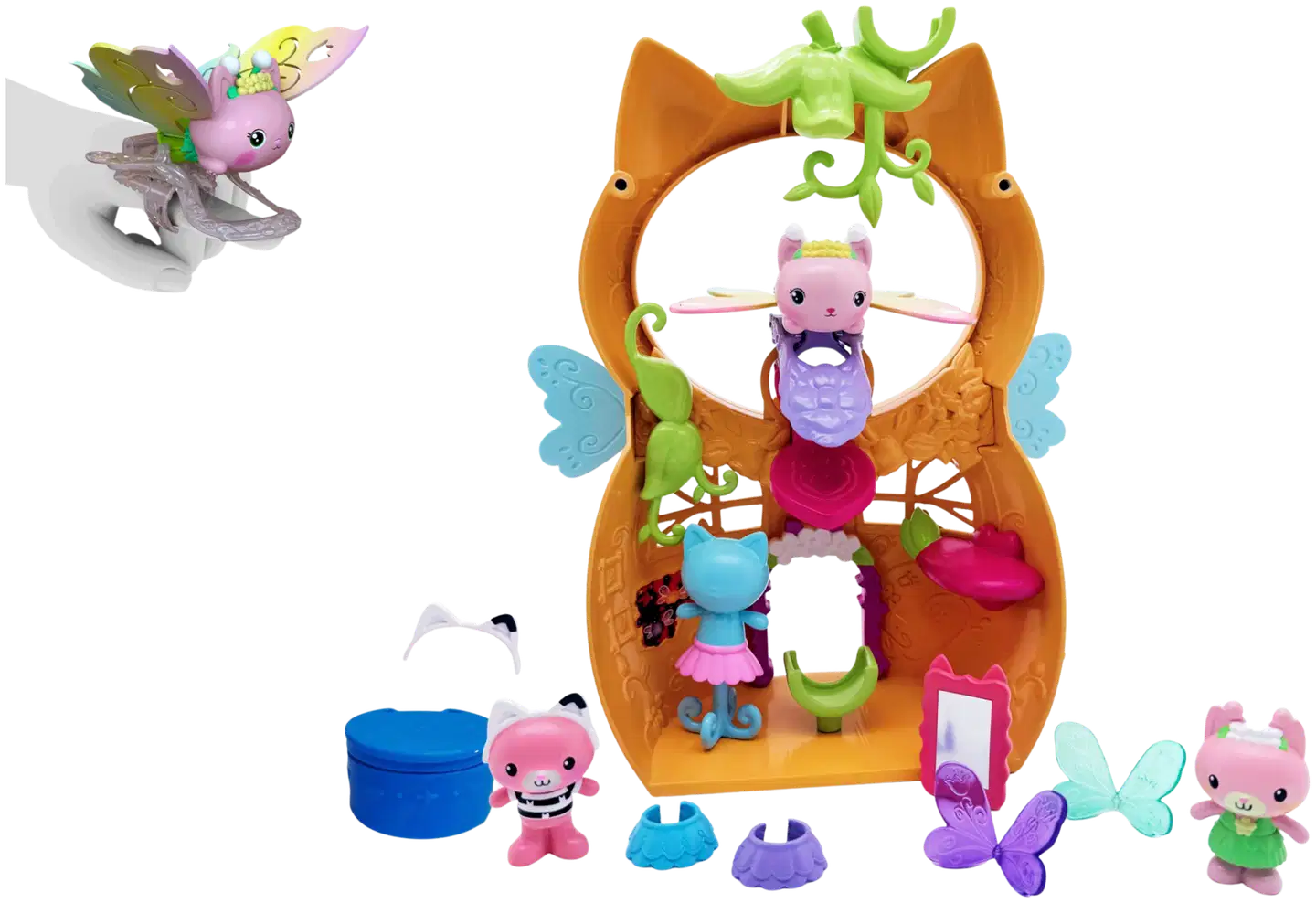 Gabby's Dollhouse lennokas keijusetti