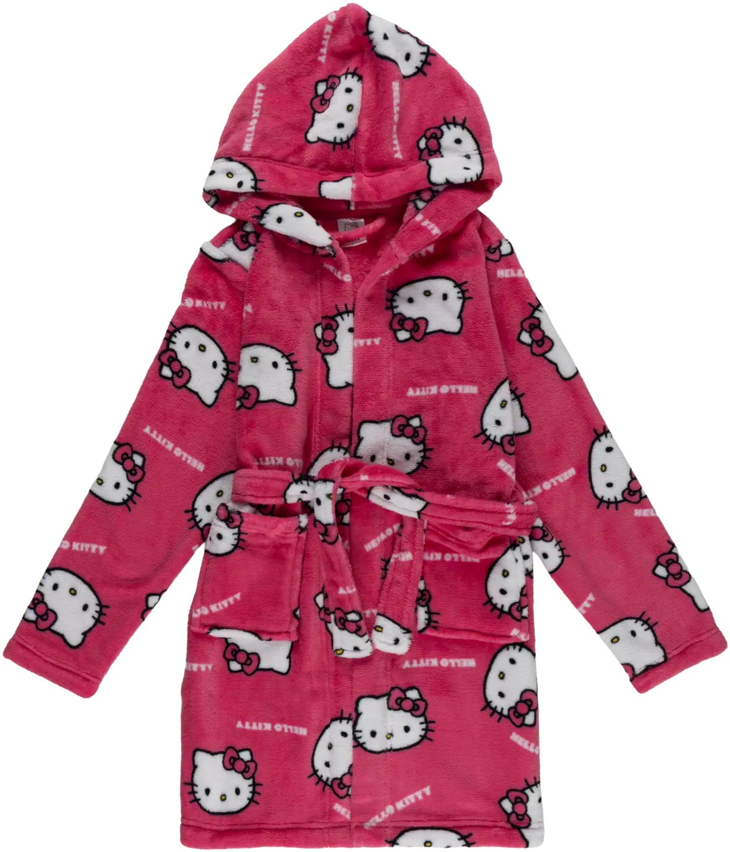 Hello Kitty lasten fleece-kylpytakki HK80233 - PINK - 1