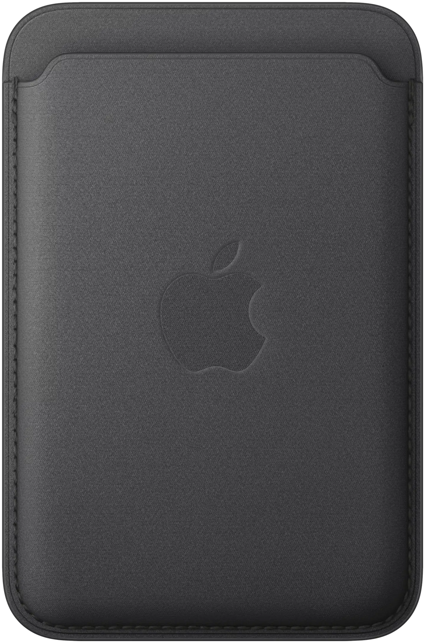 Apple iPhone FineWoven -korttilompakko MagSafella, musta - MK9L4ZM/A