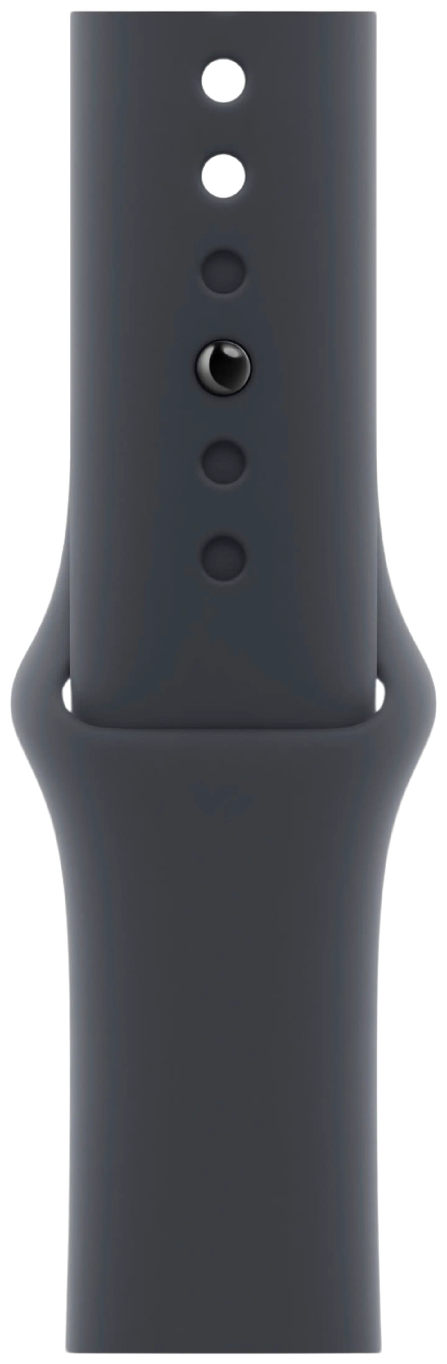 Apple Watch SE GPS 40mm yönsininen alumiinikotelo, yönsininen Sport ranneke - S/M - MXE73QN/A - 3