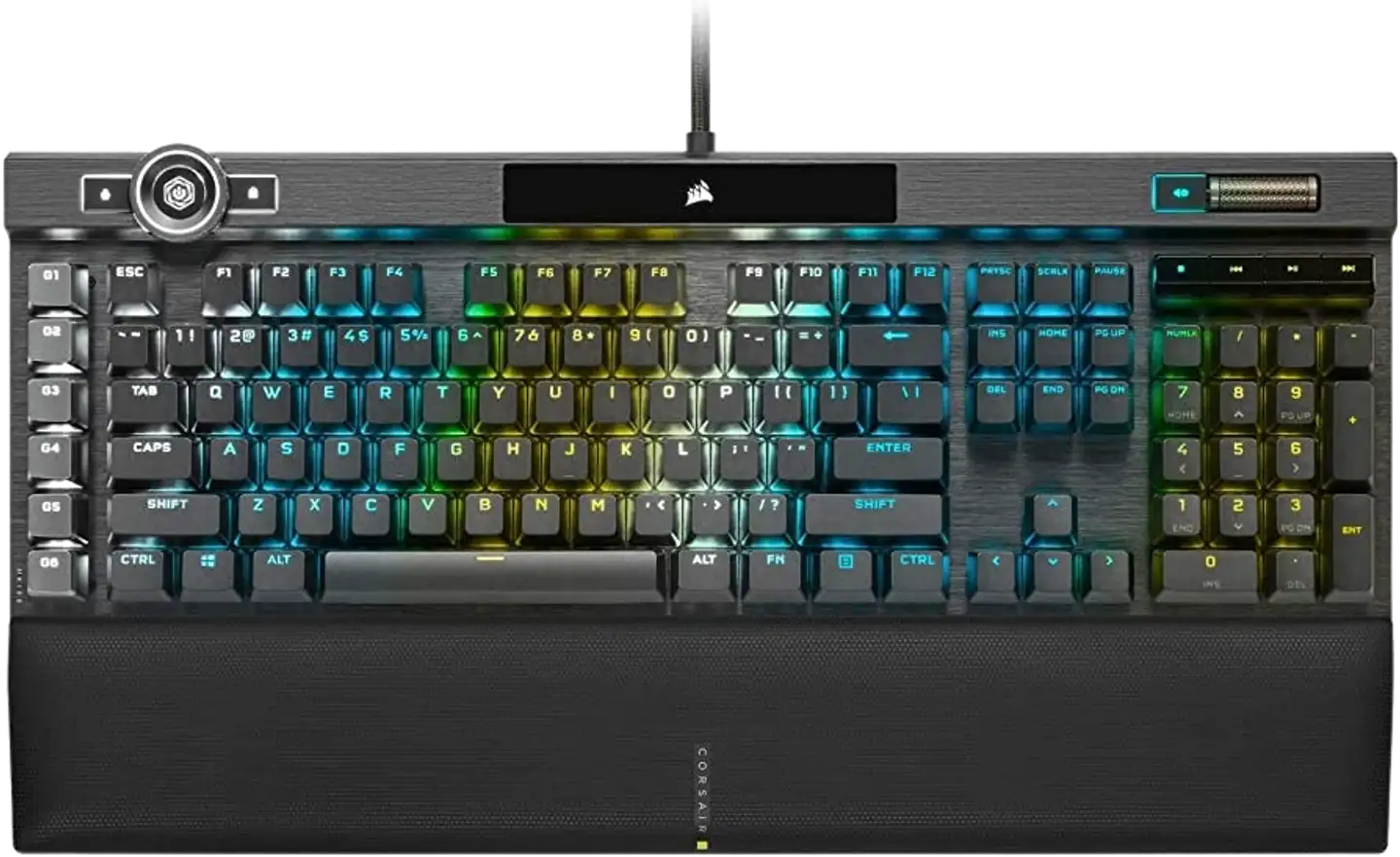 Corsair pelinäppäimistö mekaaninen K100 RGB