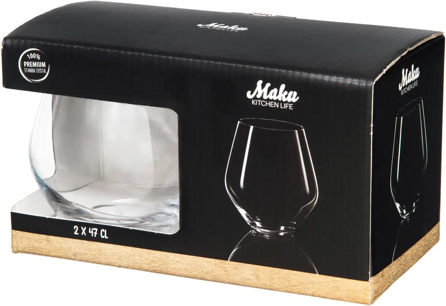 Maku vesi-/viskilasi - 3