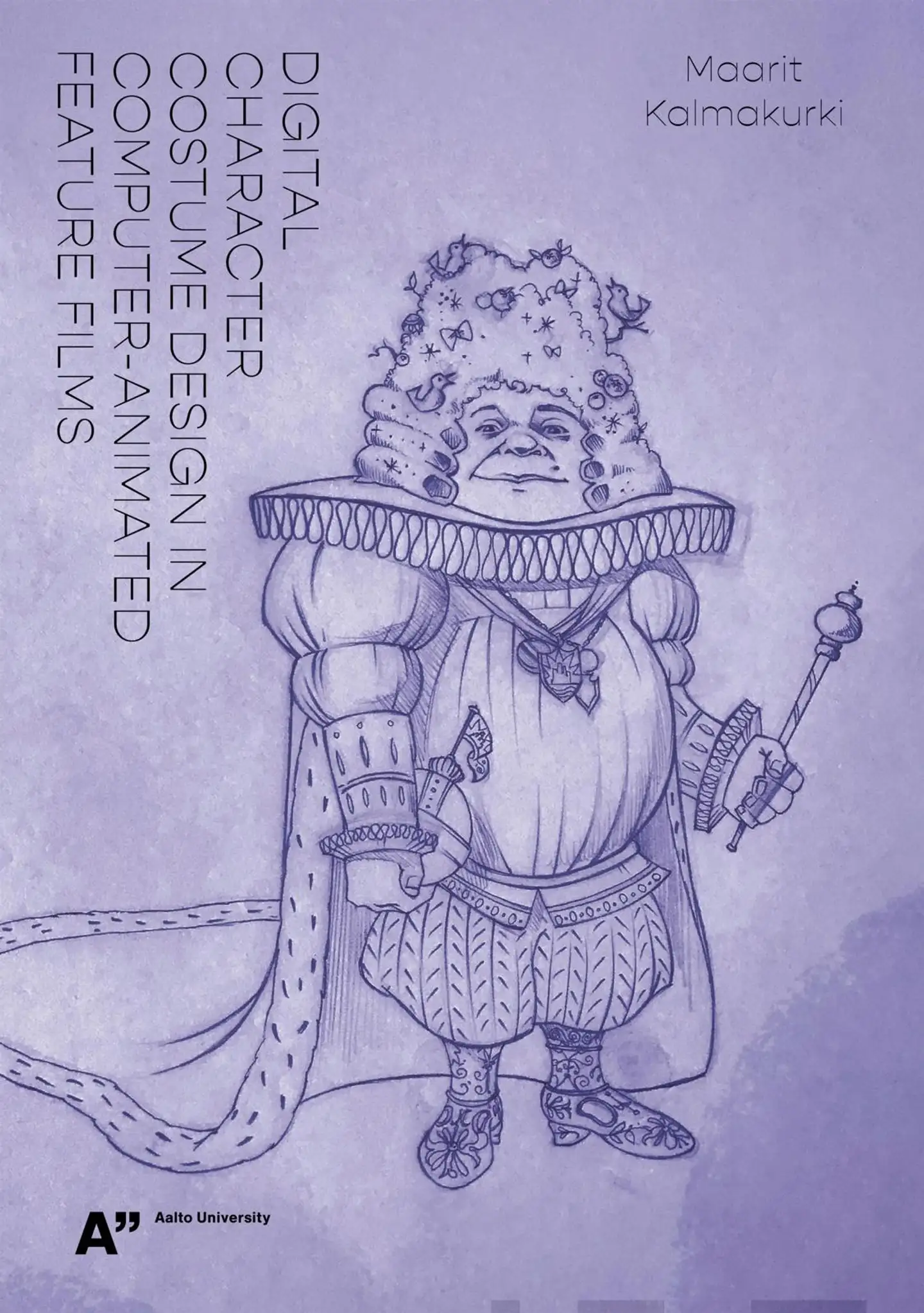 Kalmakurki, Digital character costume design in computer-animated feature films
