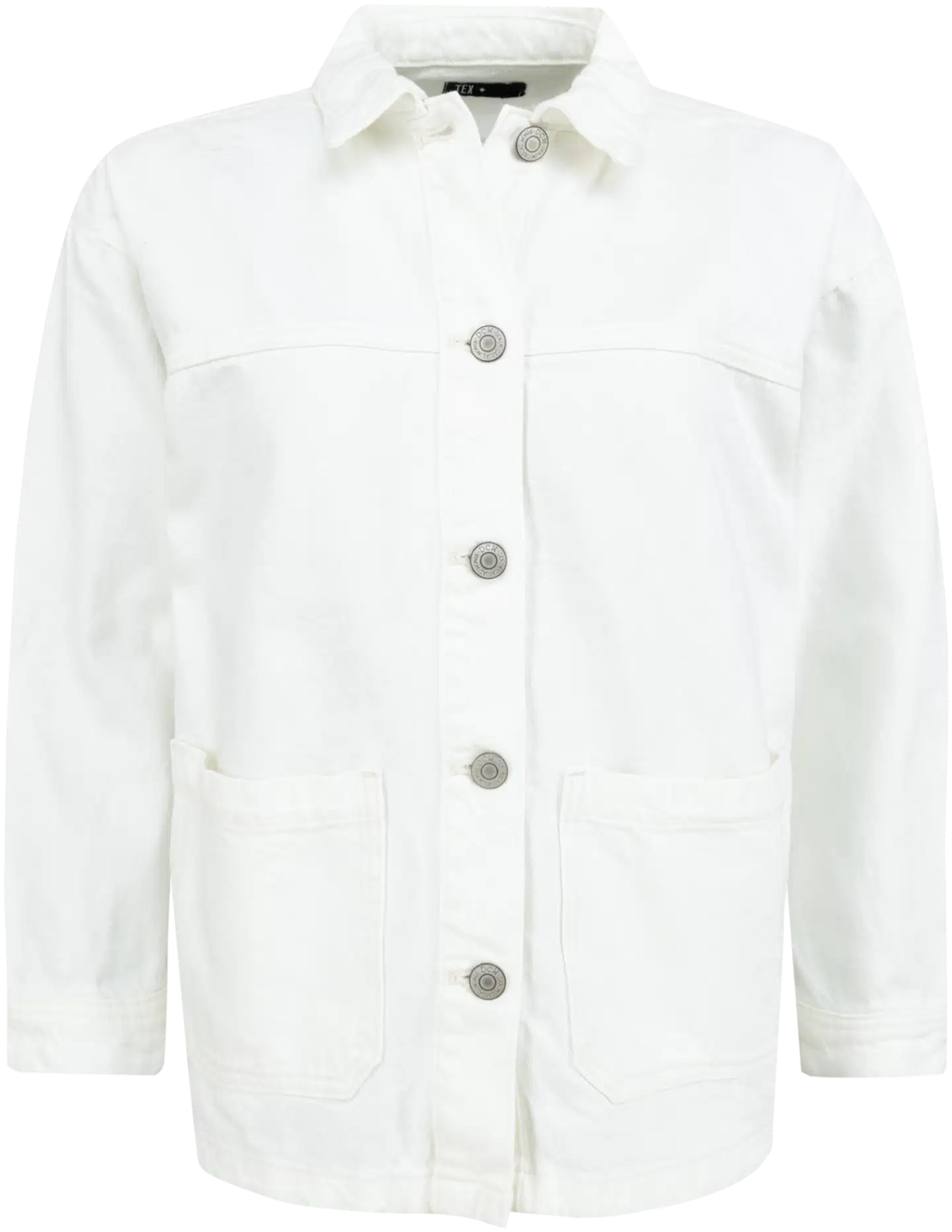 TEX naisten väljä farkkujakku I274614 - ecru - 1