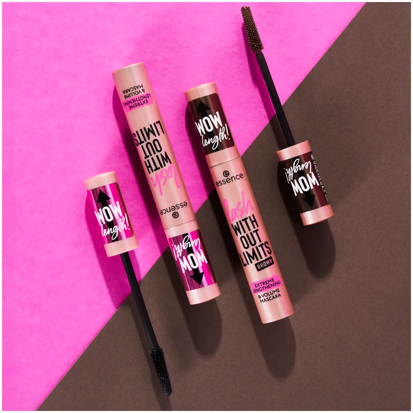 essence lash WITHOUT LIMITS EXTREME LENGTHENING & VOLUME MASCARA 01 Ultra Black 13 ml - 5