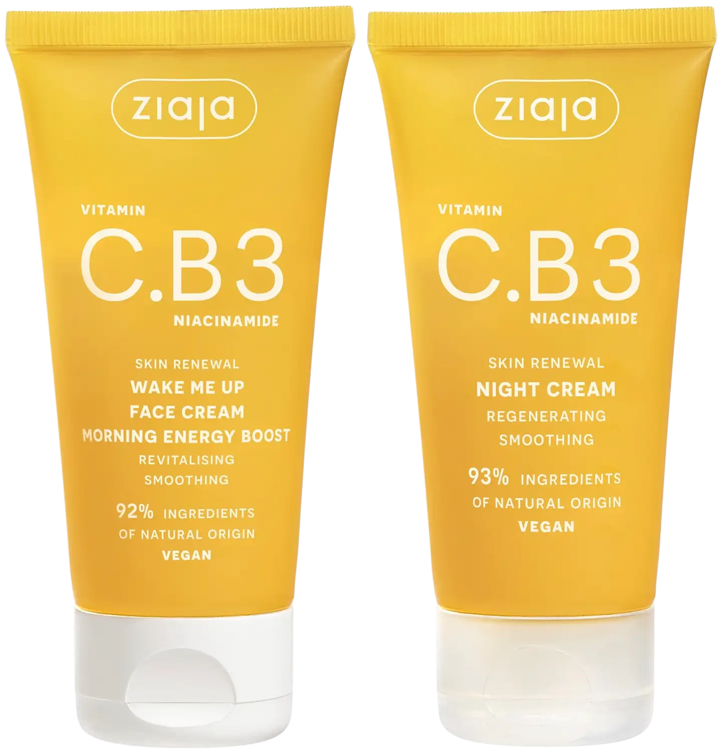 Ziaja C.B3-vitamiini päivävoide + yövoide-naamio 100 ml