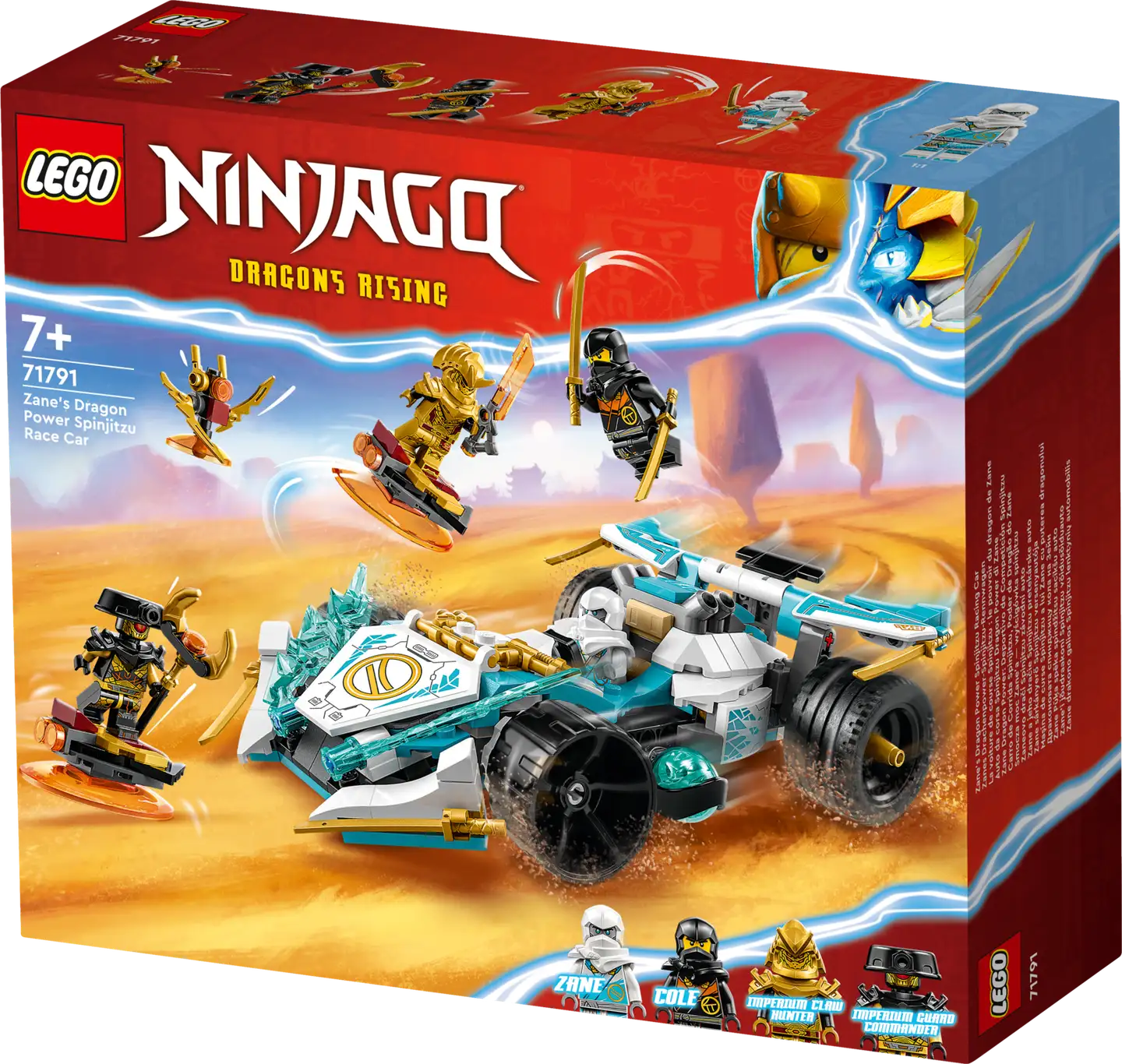 LEGO® Ninjago 71791 Lohikäärmevoiman Zane – spinjitzu-kilpa-auto - 2