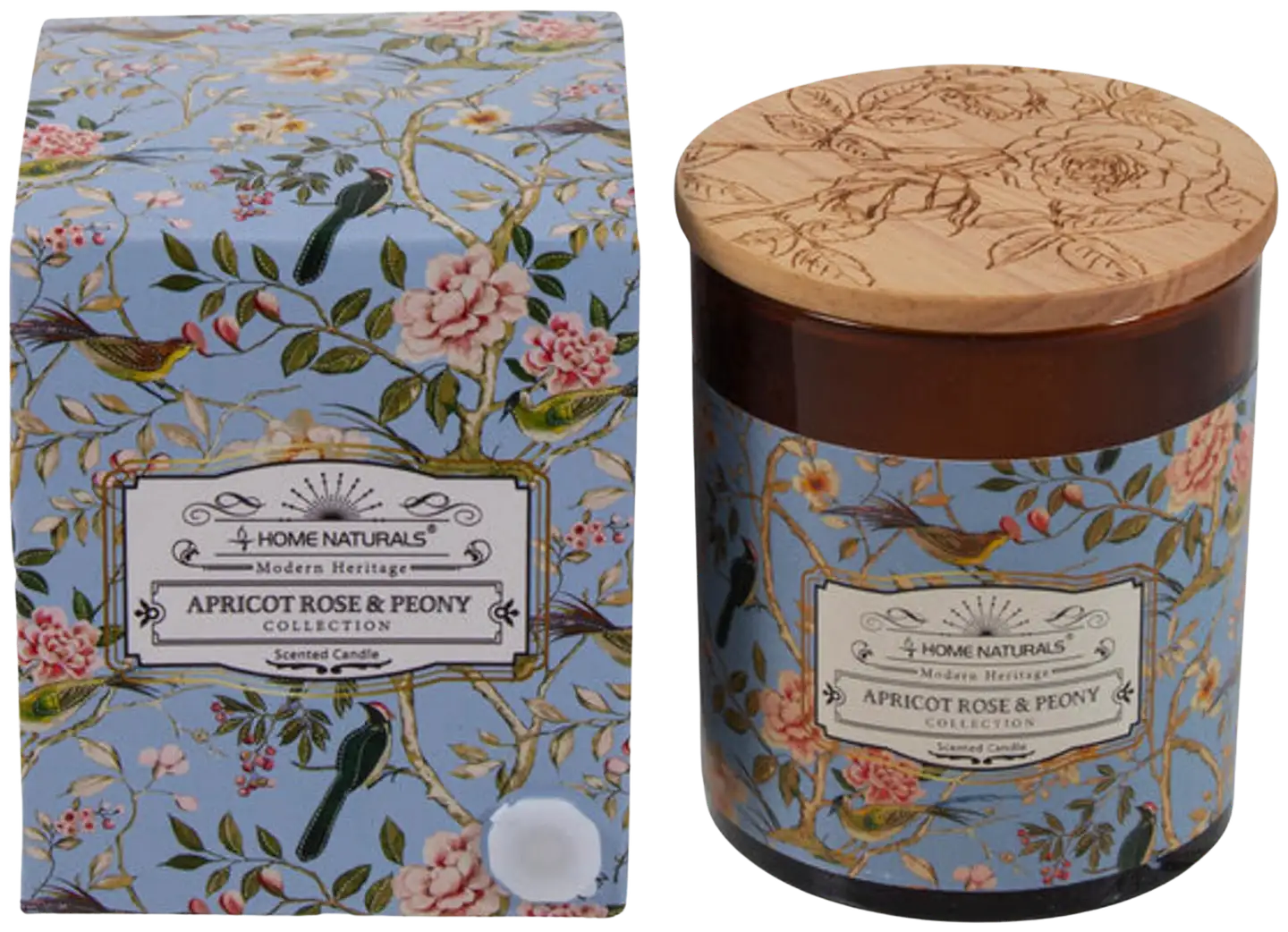 AmandaB Tuoksukynttilä apricot rose & peony