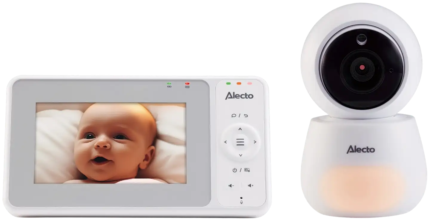 Alecto itkuhälytin kameralla ja näytöllä - 2