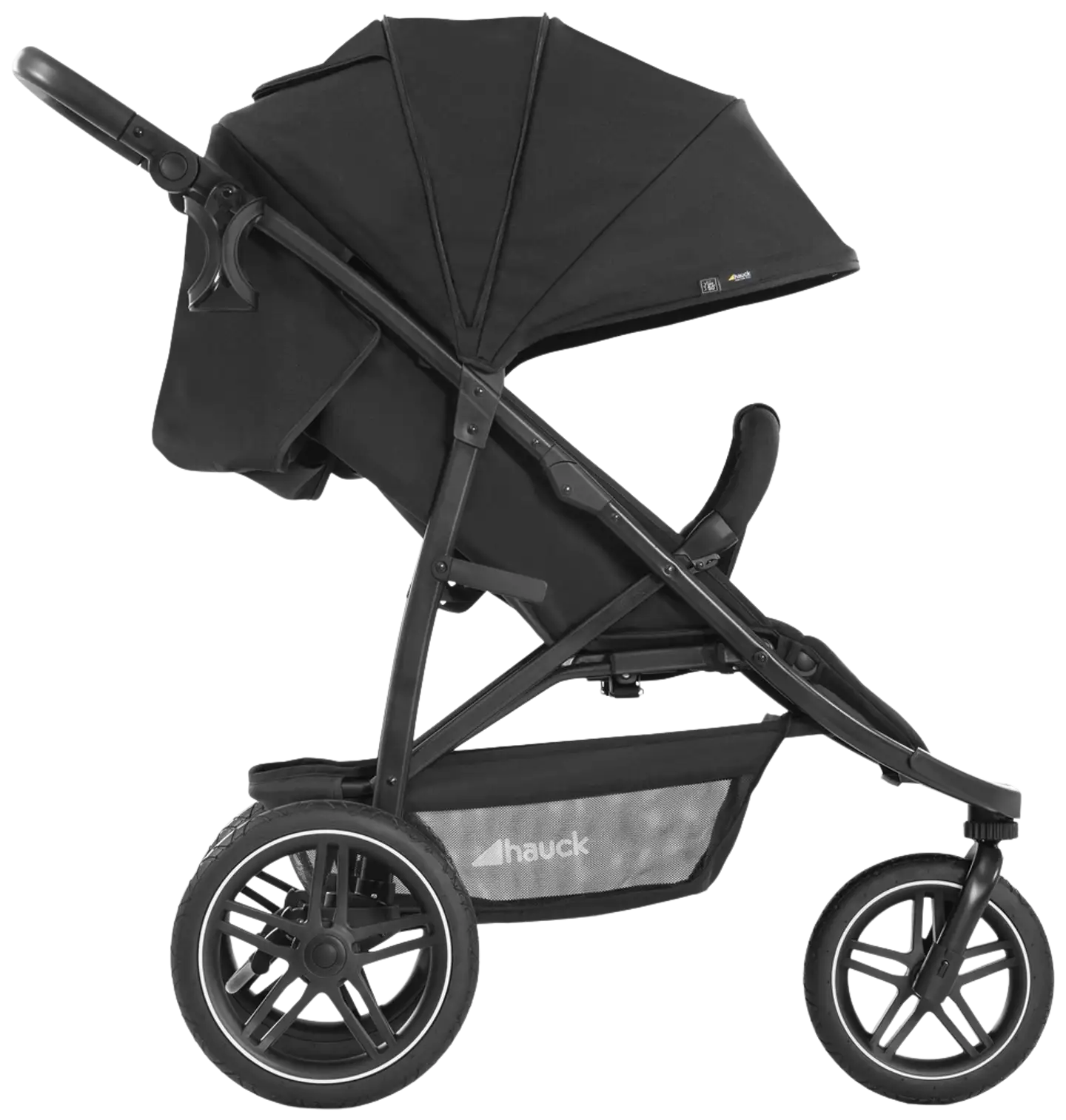 Hauck rattaat Rapid 3R musta - 3