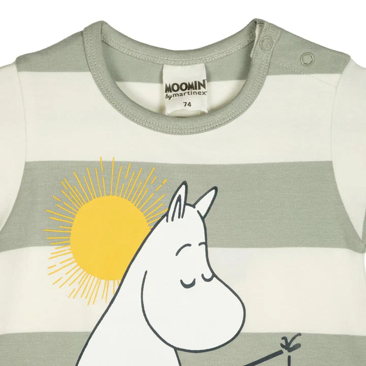 Muumi vauvojen leikkipuku Lomapäivä 591865 - Vaaleanvihreä - 2